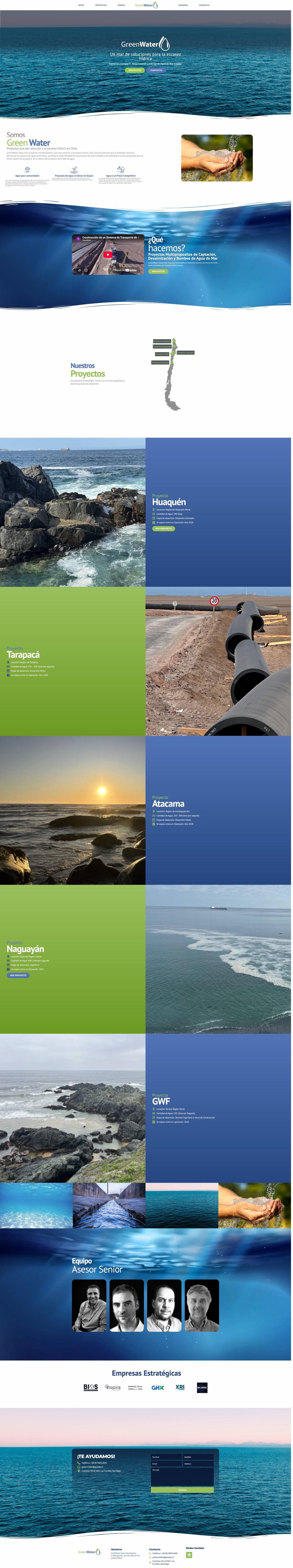 Sitio web GreenWater